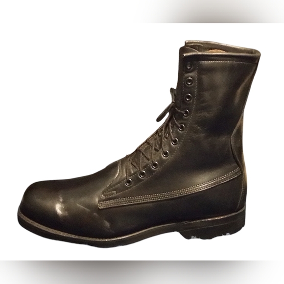 Vintage NOS ADDISON SHOE COMPANY U.S. Military Flight Boots Aircrew  10C.